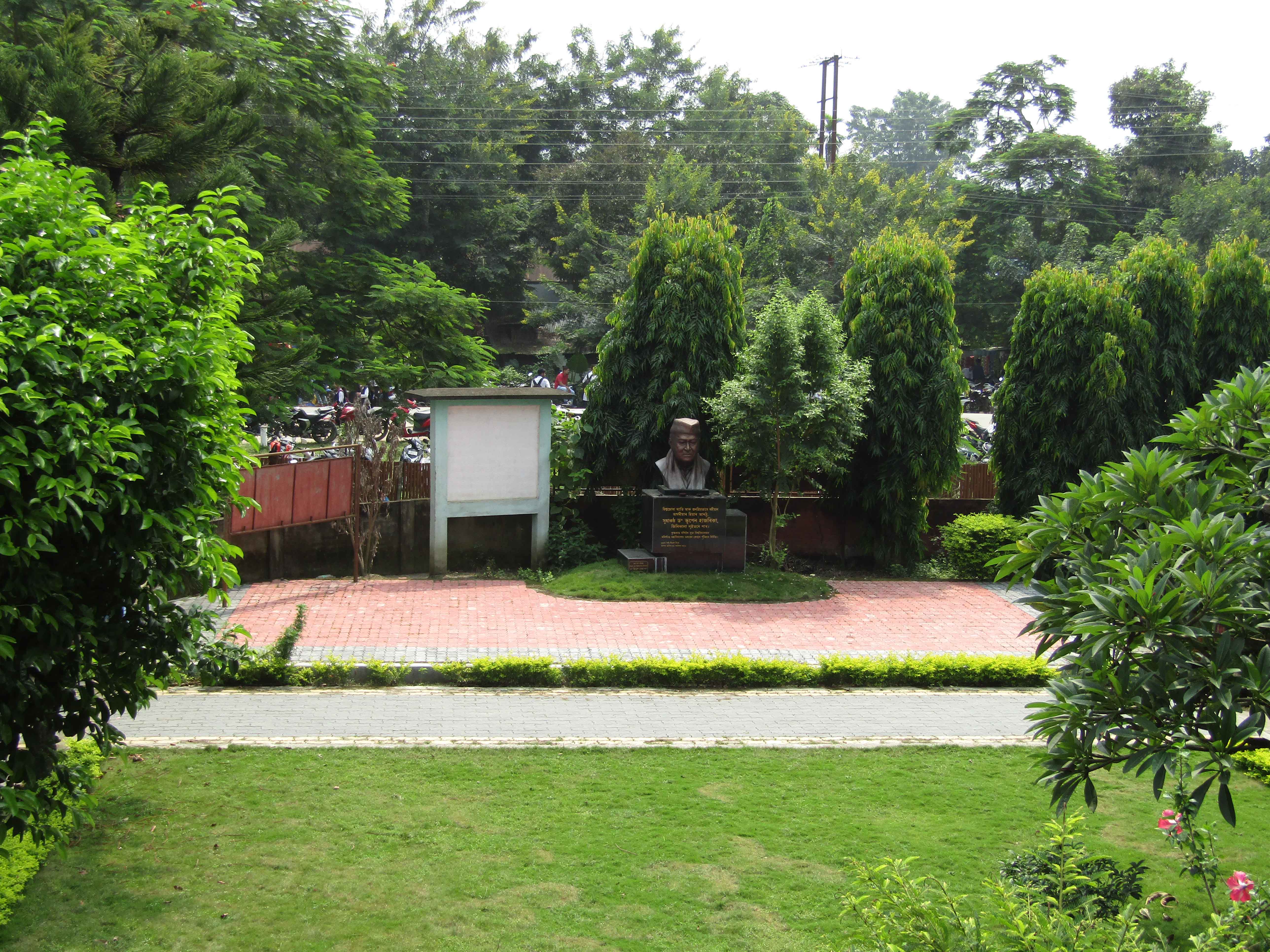 BHUPEN HAZARIKA STATUE